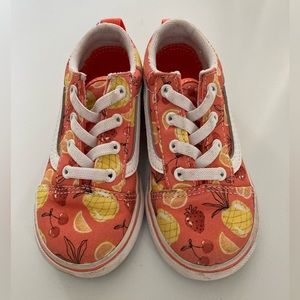Vans kids tropical size 8t